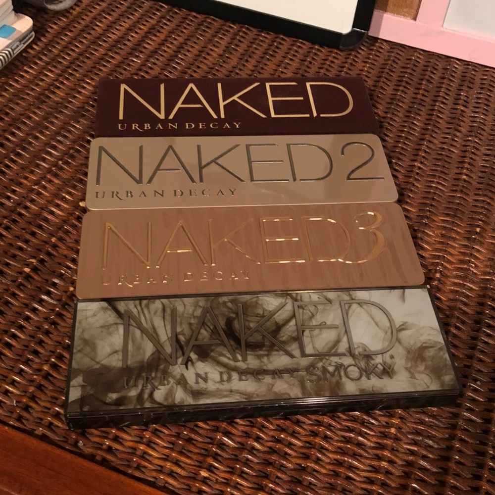 4 Urban Decay Naked Palettes Bundle Like New